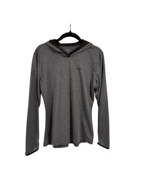 The North Face Women's Gray Black Reactor Hoodie Size M
